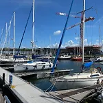 Panoramic View On Beach, Ships, Sea - Place To Be *