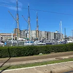 Panoramic View On Beach, Ships, Sea - Place To Be * Oostende