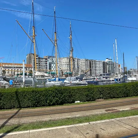 Panoramic View On Beach, Ships, Sea - Place To Be * オステンド